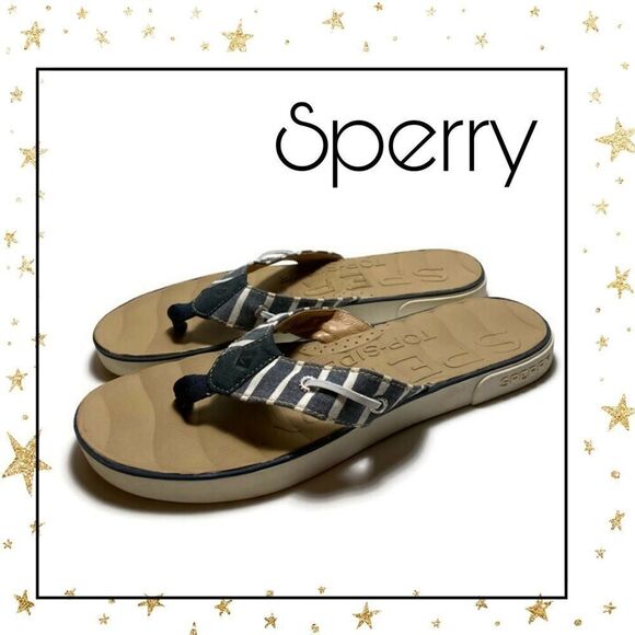 Sperry Top-Sider Seabrook Nautical Sandals 8.5 - Picture 1 of 5
